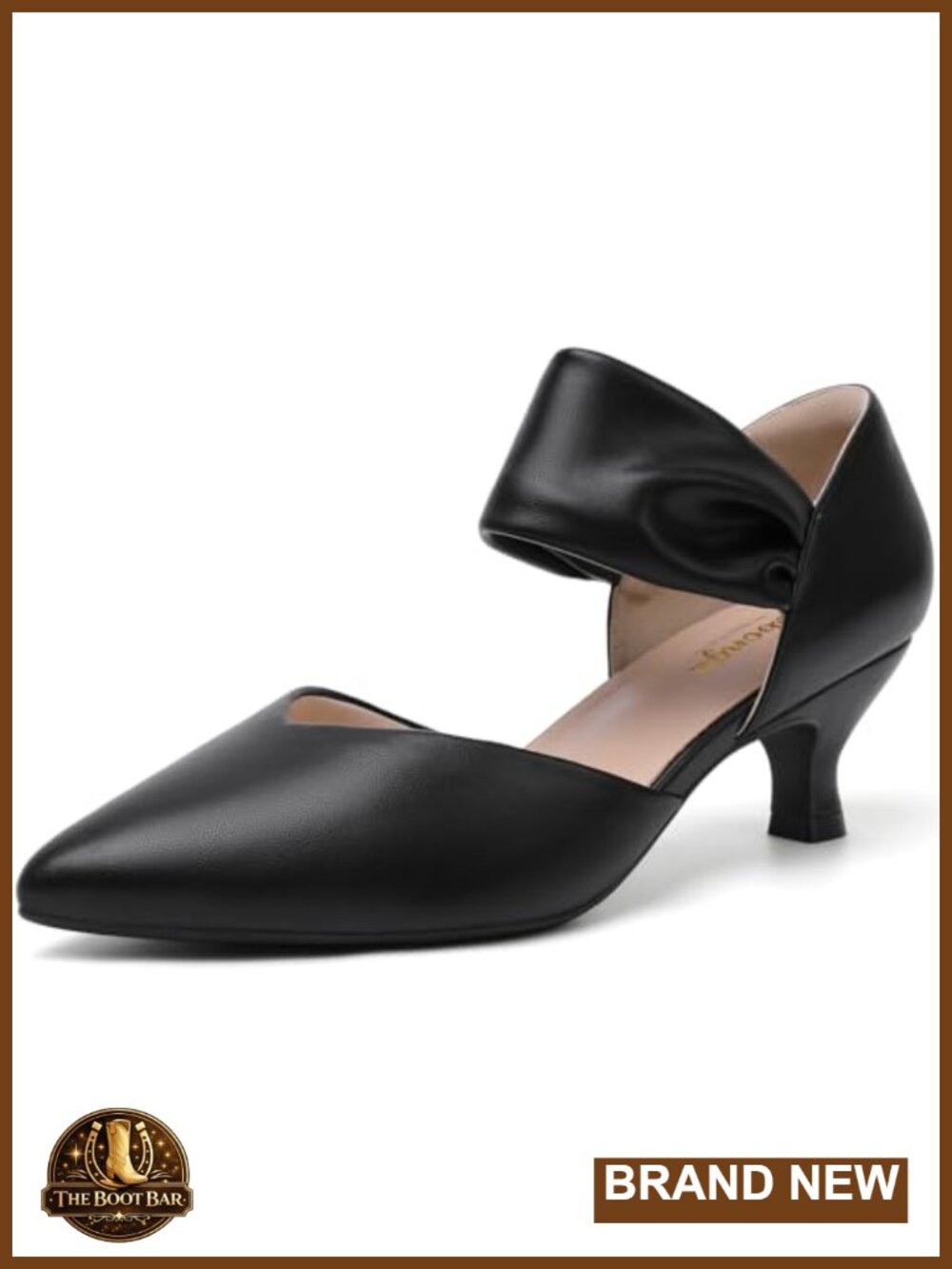 Kitten Heels Closed Toe Low Heels Pointed Toe Slip On Pumps Bridal Party Dressy